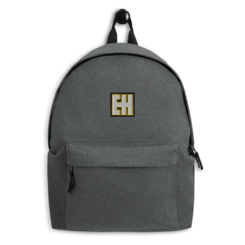 EH Logo Embroidered Backpack